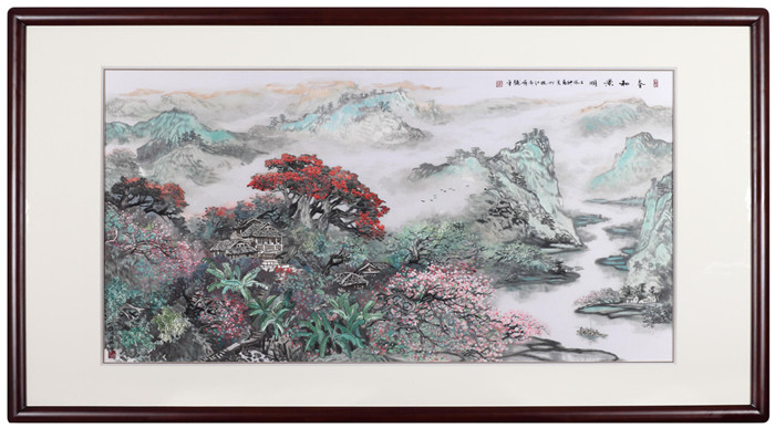 廣繡大師“花佬”許熾光，作品欣賞