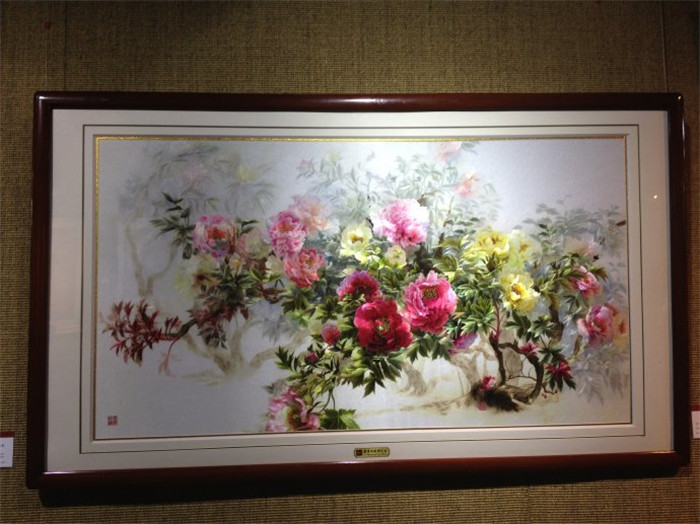 廣繡大師“花佬”許熾光，作品欣賞