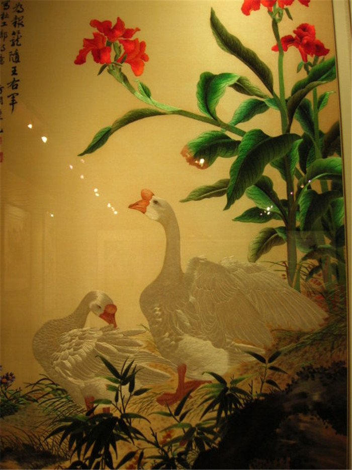 廣繡大師“花佬”許熾光，作品欣賞