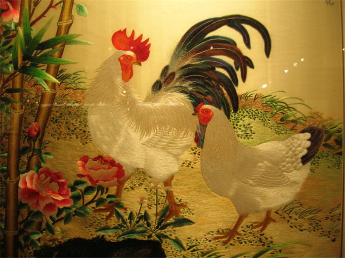 廣繡大師“花佬”許熾光，作品欣賞