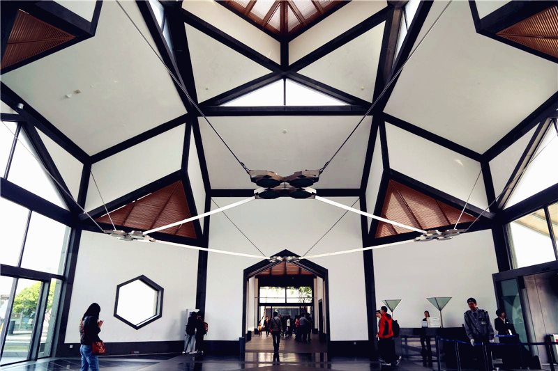 蘇州博物館，空間與園林的完美結(jié)合