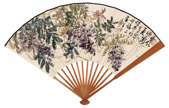中國(guó)傳統(tǒng)書畫折扇之美