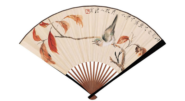 中國(guó)傳統(tǒng)書畫折扇之美