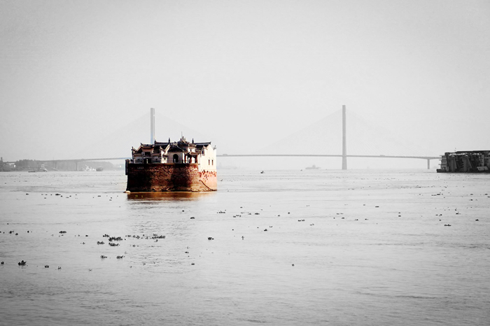 “萬里長江第一閣”鄂州觀音閣，700年屹立不倒