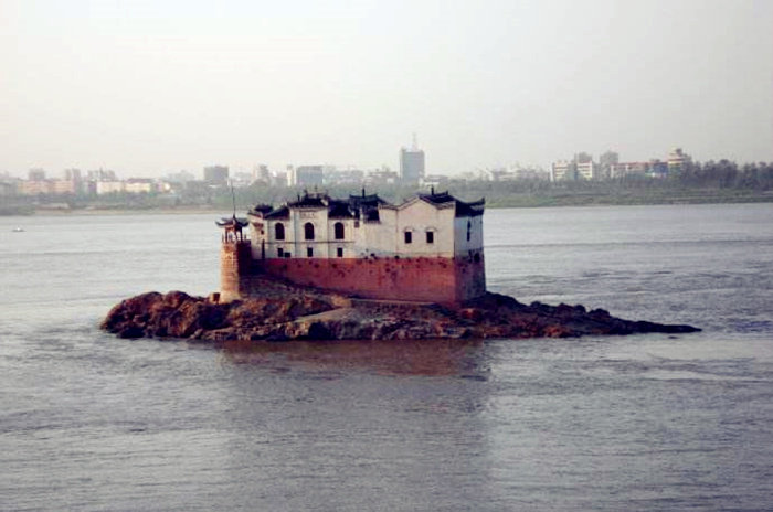 “萬里長江第一閣”鄂州觀音閣，700年屹立不倒