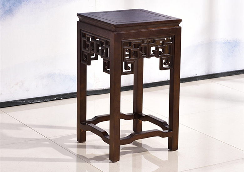 新中式仿古實(shí)木羅漢床布藝沙發(fā)組合