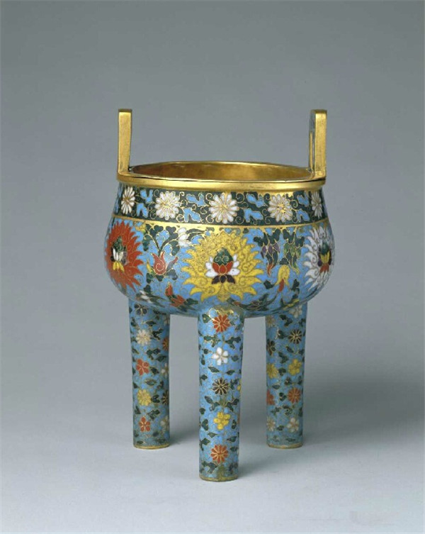 故宮博物館藏元明清掐絲琺瑯，景泰藍(lán)