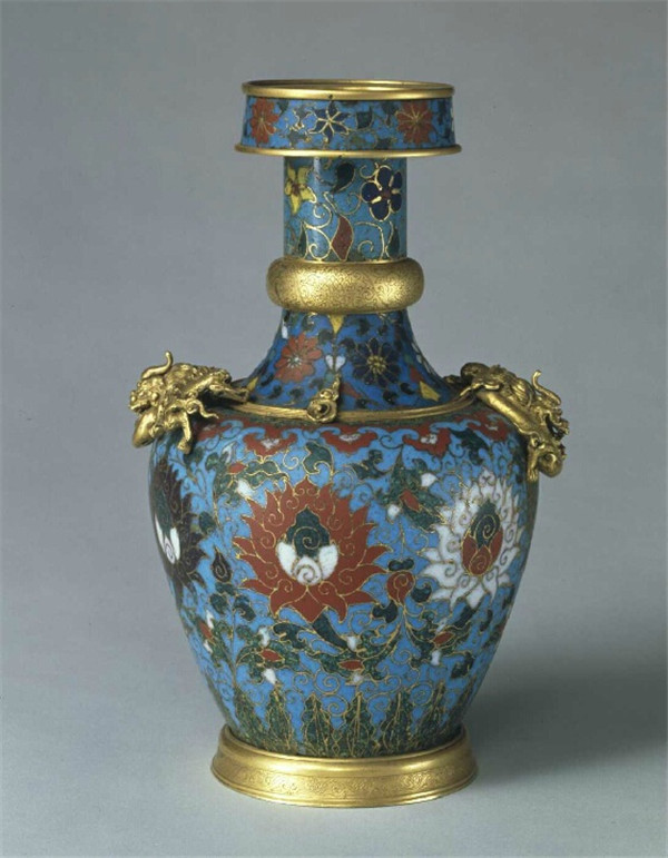 故宮博物館藏元明清掐絲琺瑯，景泰藍(lán)