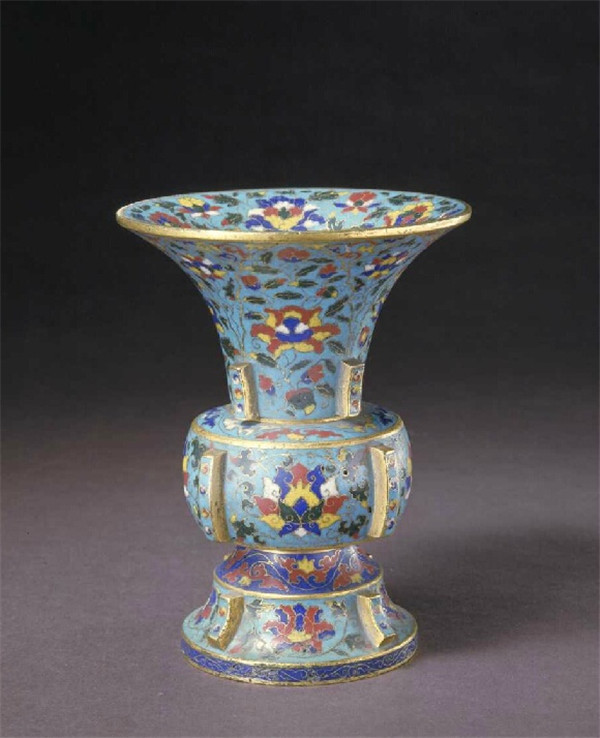 故宮博物館藏元明清掐絲琺瑯，景泰藍(lán)