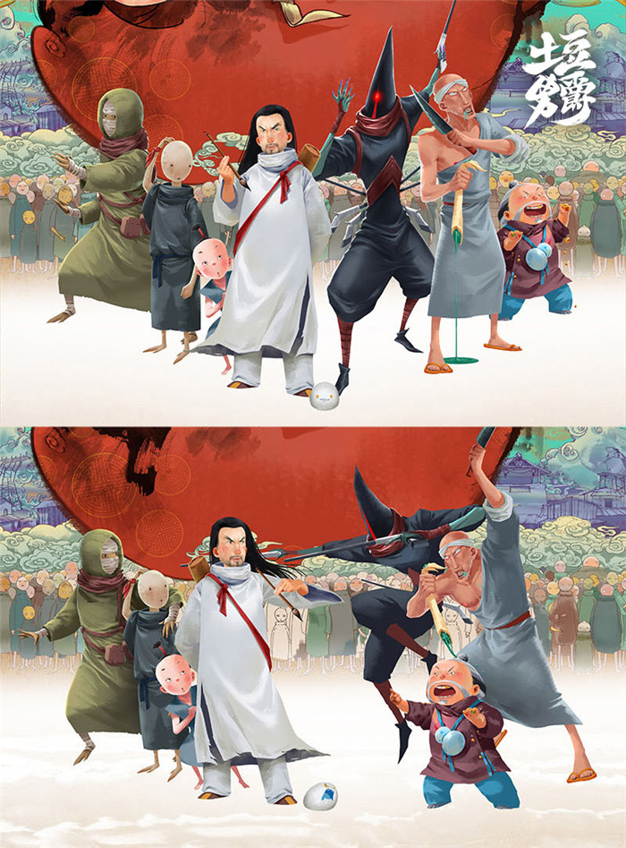 水墨風(fēng)動(dòng)畫電影《大護(hù)法》，一部黑暗童話