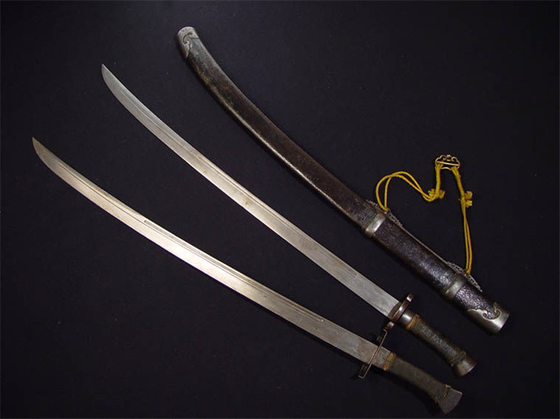 繡春刀、唐刀與雁翎刀（繡春刀兵器圖片)