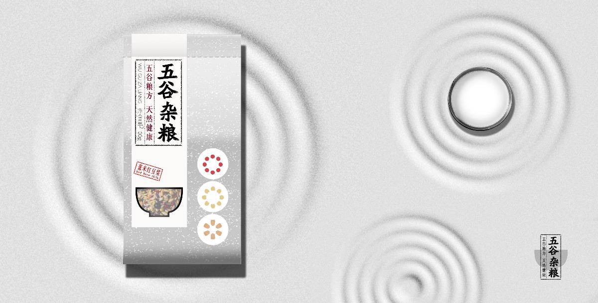 五谷雜糧品牌產(chǎn)品設計包裝