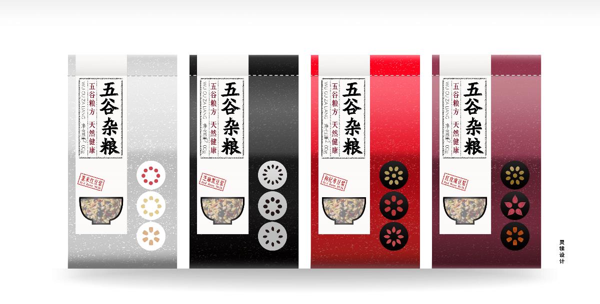 五谷雜糧品牌產(chǎn)品設計包裝