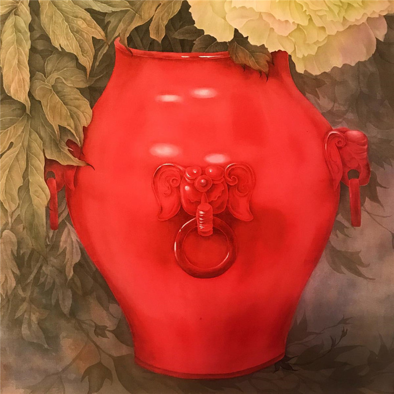 富貴平安，國色天香牡丹國畫欣賞