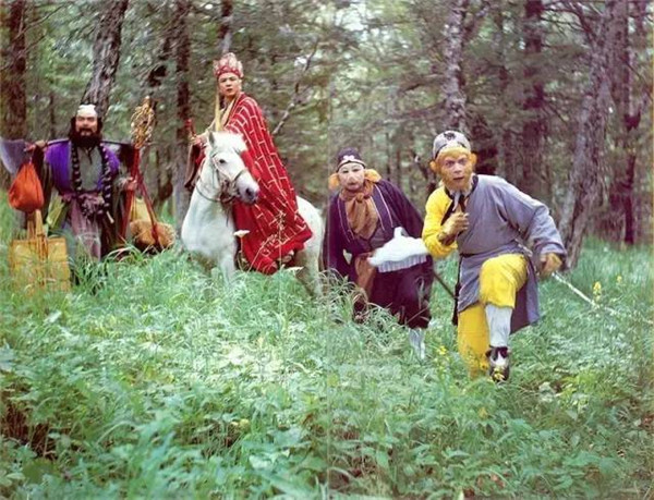 老版《西游記》攝影，美如畫的劇照