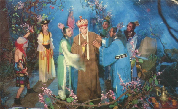 老版《西游記》攝影，美如畫的劇照