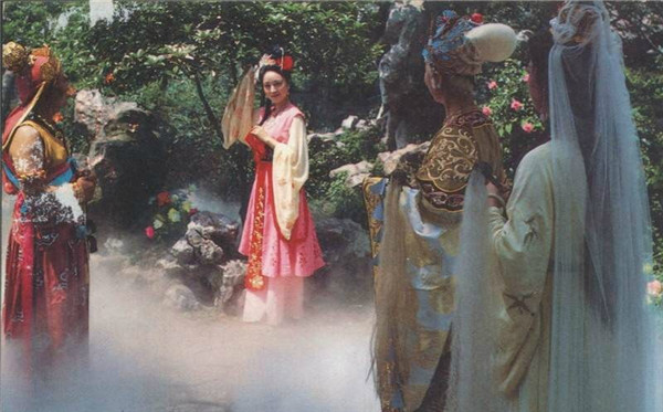 老版《西游記》攝影，美如畫的劇照