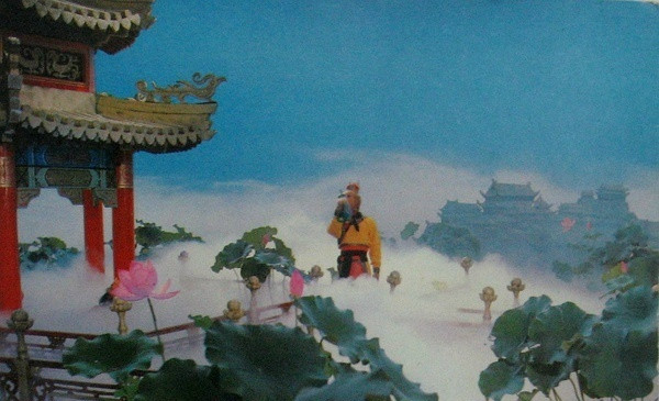 老版《西游記》攝影，美如畫的劇照