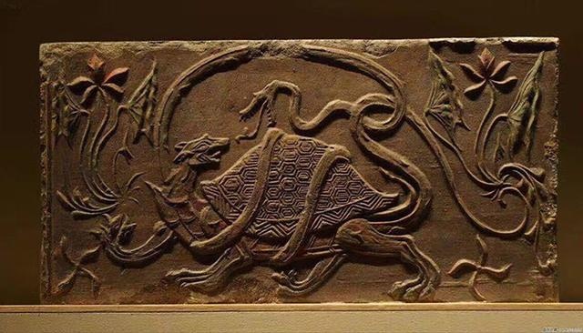 北朝畫(huà)像行云流水般的磚雕