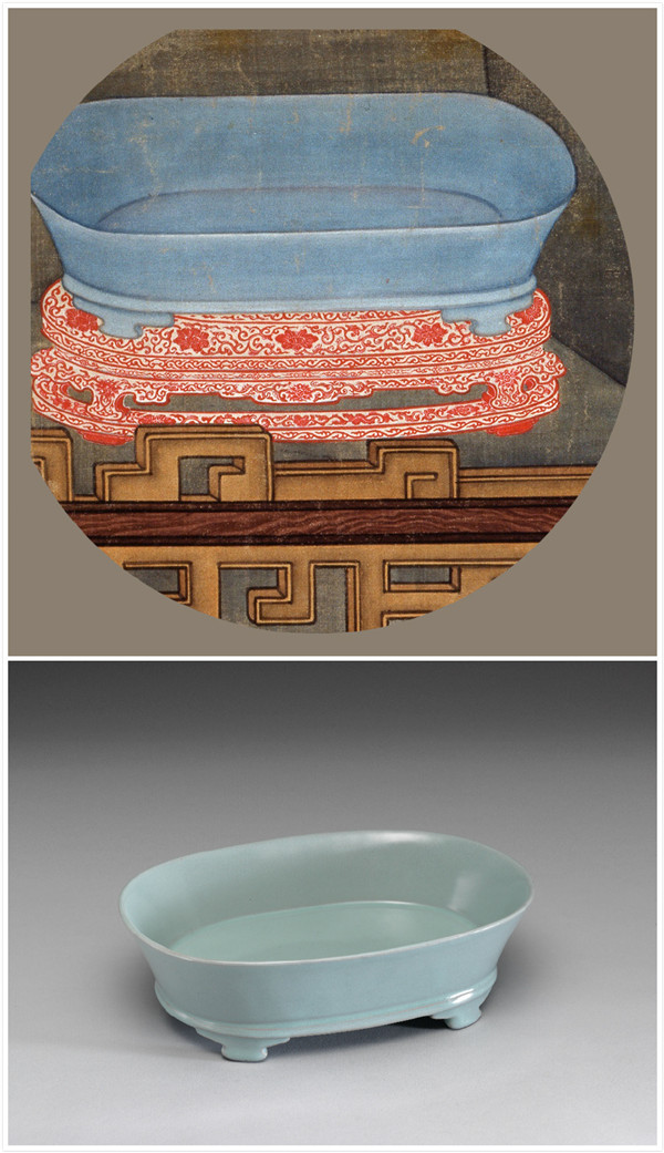 古代精美文物畫像與實物