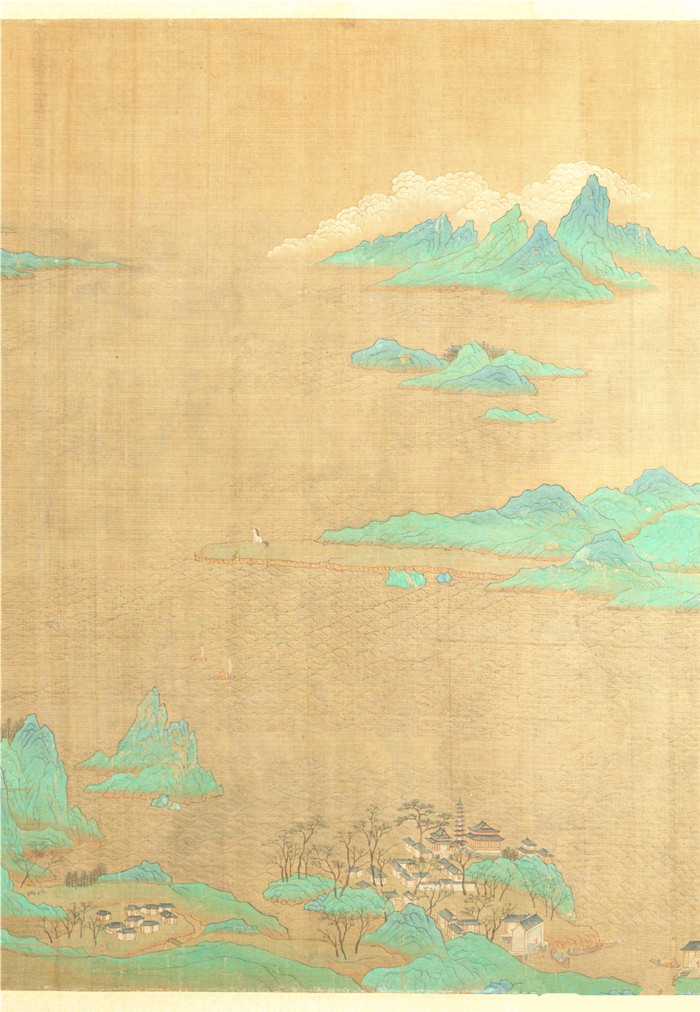 明朝國畫《海天旭日?qǐng)D》