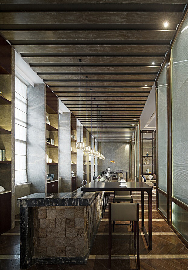 中式風(fēng)格裝修設(shè)計(jì)蘭橋公館