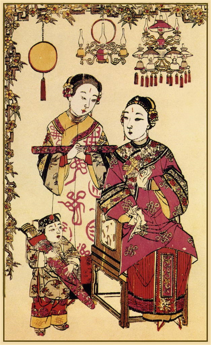 中國(guó)傳統(tǒng)精美年畫(huà)作品欣賞