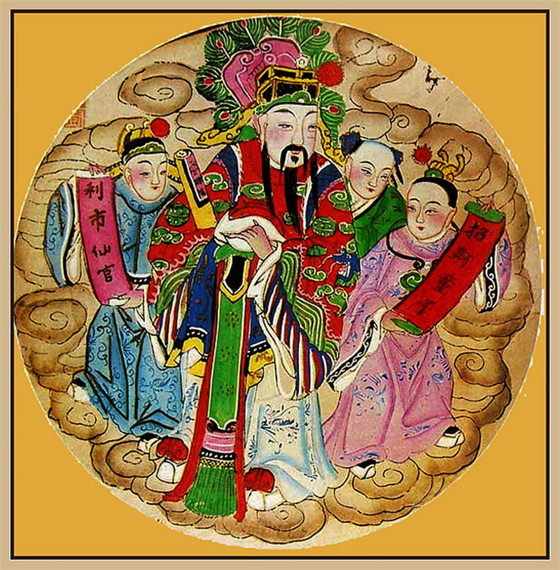 中國(guó)傳統(tǒng)精美年畫(huà)作品欣賞