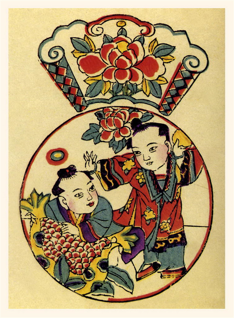 中國(guó)傳統(tǒng)精美年畫(huà)作品欣賞