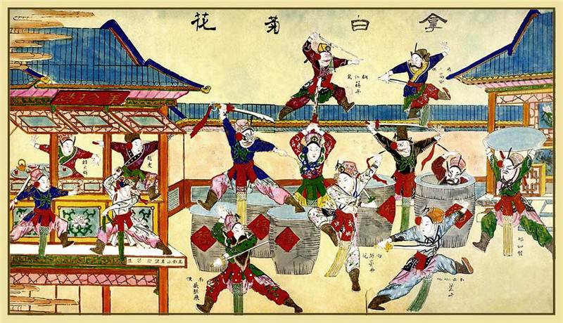 中國傳統(tǒng)精美年畫作品欣賞