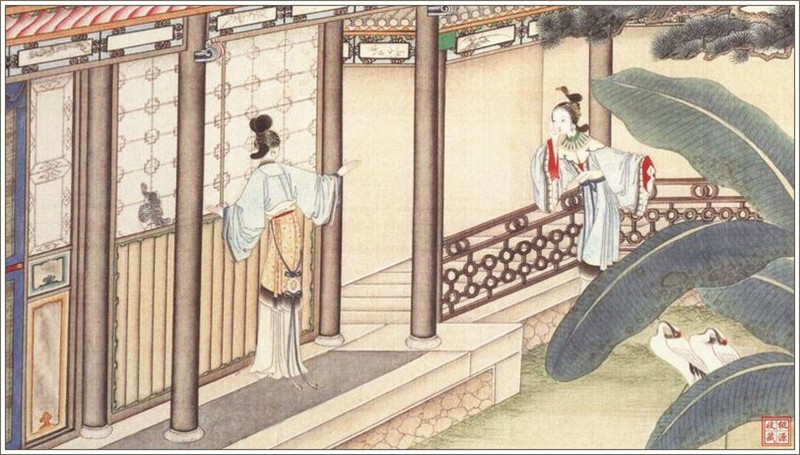 清代畫家孫溫繪畫的全本紅樓夢(mèng)圖（一）