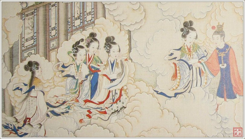 清代畫(huà)家孫溫繪畫(huà)的全本紅樓夢(mèng)圖（二）