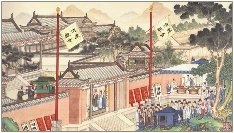 清代畫家孫溫繪畫的全本紅樓夢(mèng)圖(三)