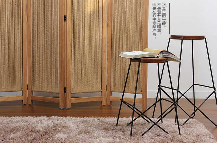 實木屏風(fēng)隔斷玄關(guān)，現(xiàn)代簡約中式折屏