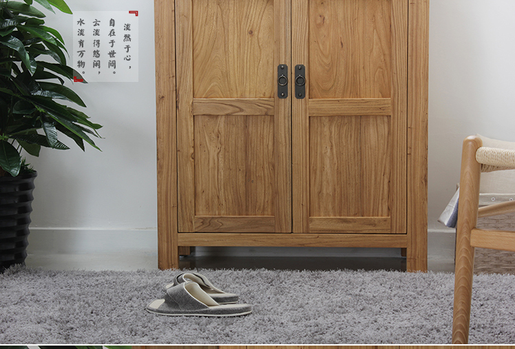 中式簡約實木玄關(guān)鞋柜，中式門廳柜收納柜