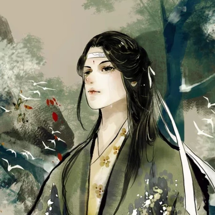 溫潤如玉男生古風(fēng)頭像，匠心啟航閱讀qq頭像
