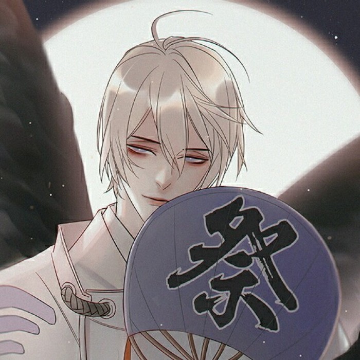 陰陽師大天狗和妖狐古風頭像，男生頭像帥氣