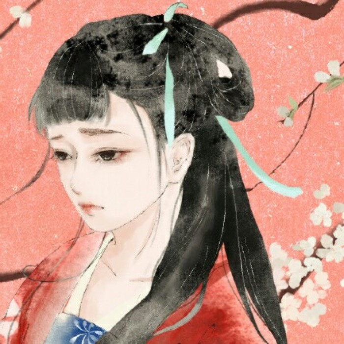 柔美淡雅女子古風(fēng)頭像，古典女子qq頭像