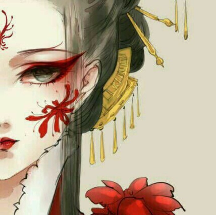 動漫古風(fēng)女子閨蜜頭像，好姐妹qq頭像