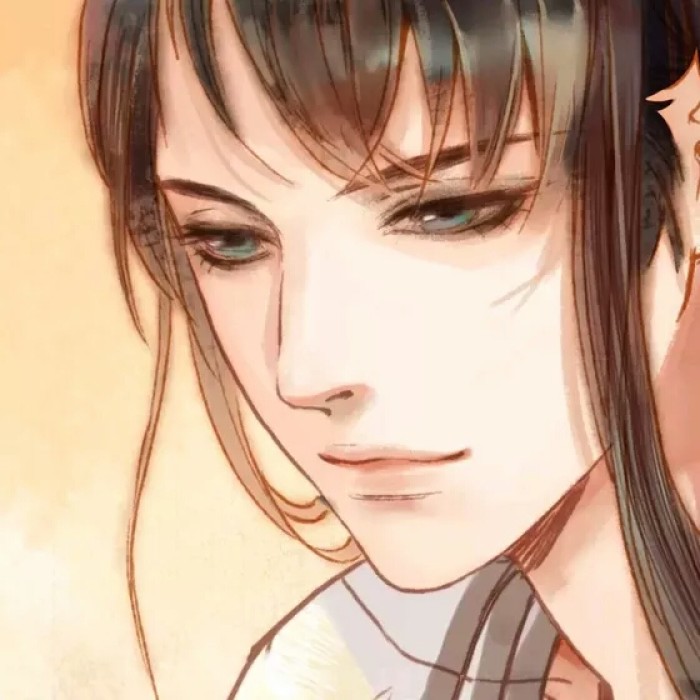 男子英氣古風(fēng)動(dòng)漫頭像，溫潤男生qq頭像