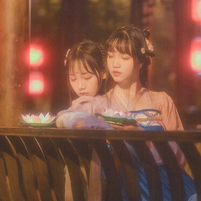 閨蜜古裝女子古風(fēng)頭像，楚楚動(dòng)人女生頭像