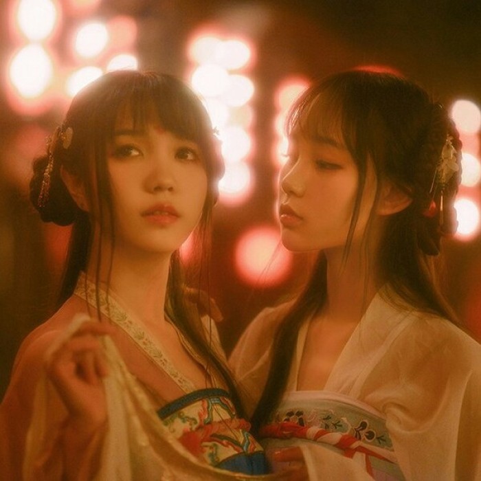 閨蜜古裝女子古風頭像，楚楚動人女生頭像