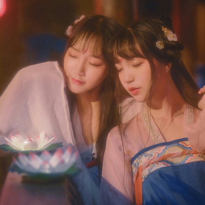 閨蜜古裝女子古風頭像，楚楚動人女生頭像