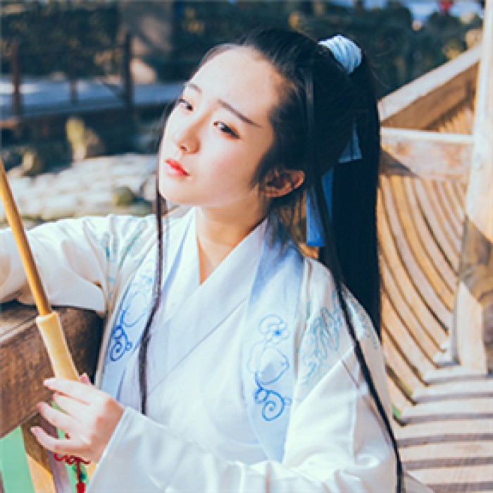 漢服美女慧質(zhì)蘭心古風(fēng)頭像，好看的女生qq頭像