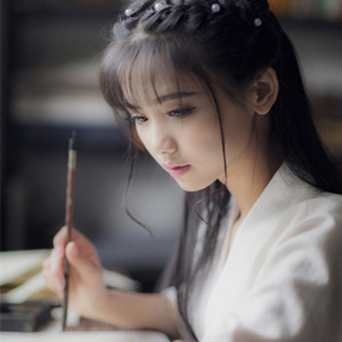 漢服美女慧質(zhì)蘭心古風(fēng)頭像，好看的女生qq頭像