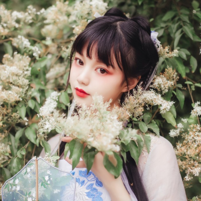 古裝水靈清秀女生頭像，唯美古風(fēng)頭像