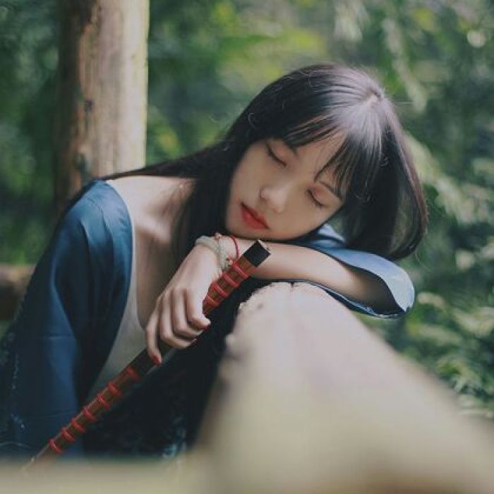 古裝水靈清秀女生頭像，唯美古風(fēng)頭像