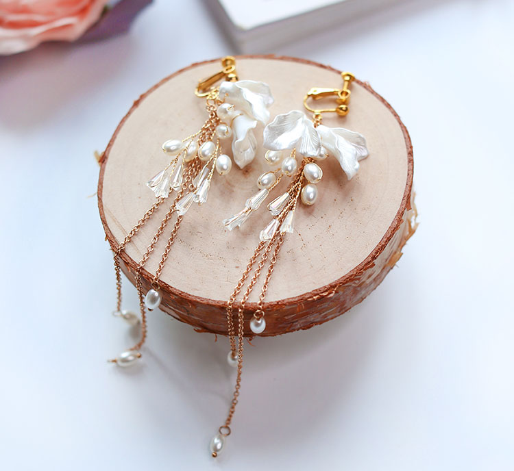 水晶頭花發(fā)箍頭飾，精美金色古典發(fā)飾