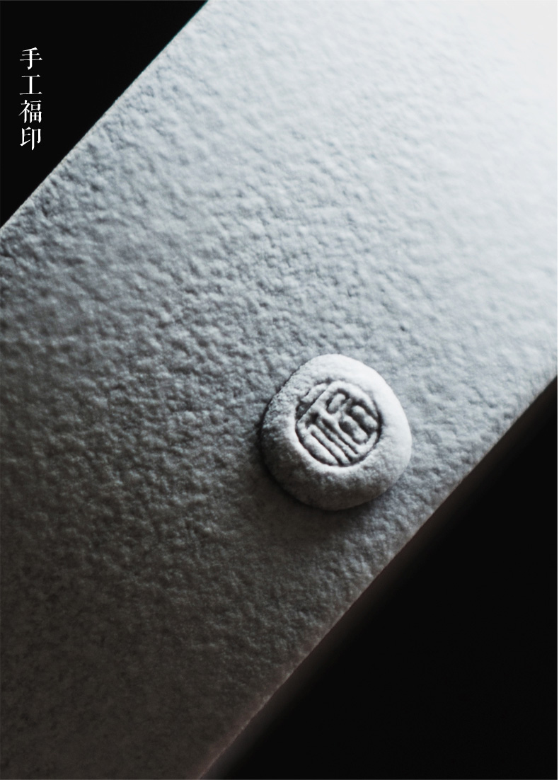 火山石小壺承天然巖石圓形茶托盤(pán)，陶瓷茶承儲(chǔ)