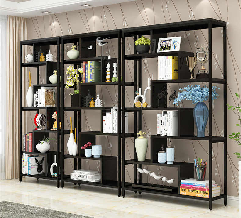 簡約中式博古架隔斷多寶閣，古董架書架奇石架